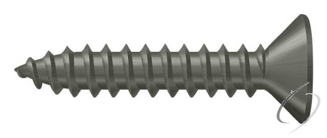 SCWB1010U15A Wood Screw; SB; #10 x 1"; Antique Nickel Finish
