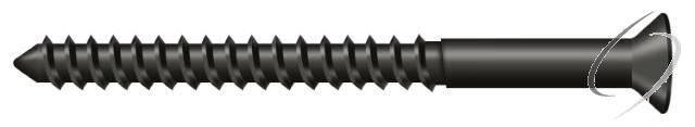 SCWB1025U10B Wood Screw; SB; #10 x 2-1/2"; Oil Rubbed Bronze Finish