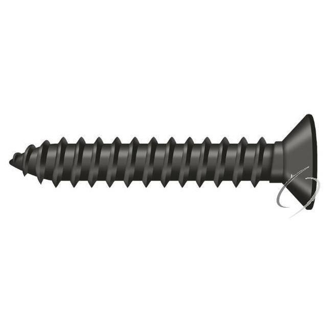 SCWB12125U10B Wood Screw; SB; #12 x 1-1/4"; Oil Rubbed Bronze Finish