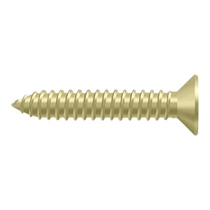 SCWB14125U3 Wood Screw; SB; #14 x 1-1/2"; Bright Brass Finish