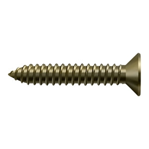 SCWB14125U5 Wood Screw; SB; #14 x 1-1/2"; Antique Brass Finish