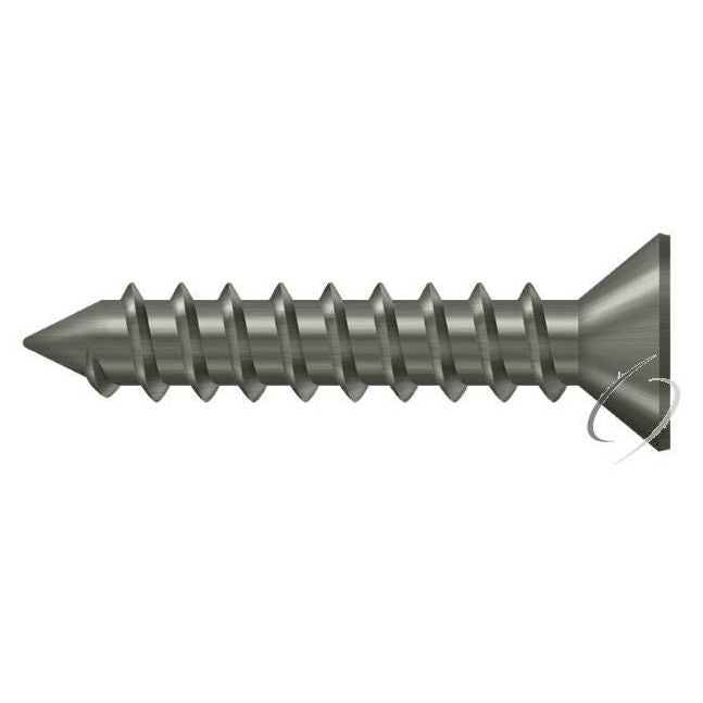SCWS12125U15A Wood Screw; ST; #12 x 1-1/4"; Antique Nickel Finish