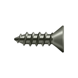 SCWS1275U15A Wood Screw; Steel; # 12 x 3/4" Antique Nickel Finish