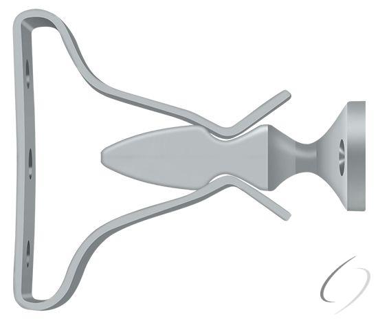 SDH193U26D Shutter Door Holder; 2-3/4"; Satin Chrome Finish