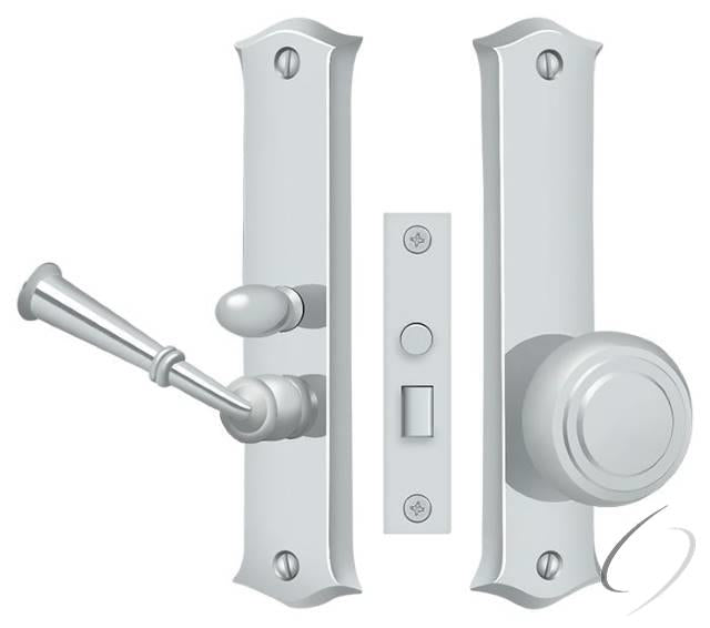 SDL688U26 Storm Door Latch; Classic; Mortise Lock; Bright Chrome Finish