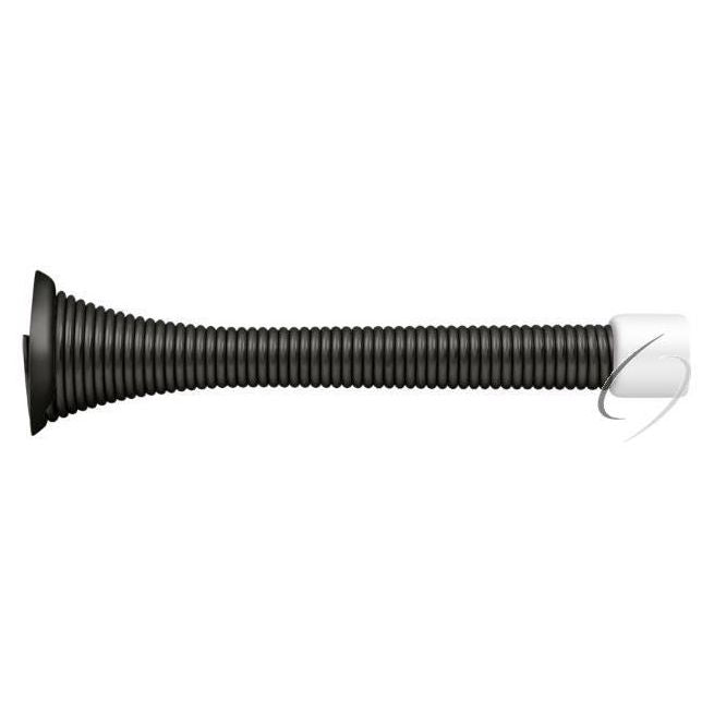 SDS375U10B 3-3/4" Baseboard Door Bumper; Heavy Duty; Steel; Oil Rubbed Bronze Finish