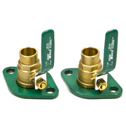 Taco SFL-075S - 3/4" Sweat, Shut-Off Freedom Swivel-Flange (Pack of 2)