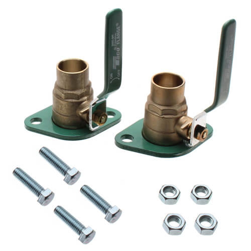 Taco SFL-100S - 1" Sweat, Shut-Off Freedom Swivel-Flange (Pack of 2)