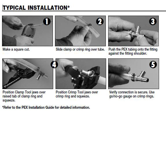 SharkBite UP140 - 1" PEX x 1" Male Straight Connector
