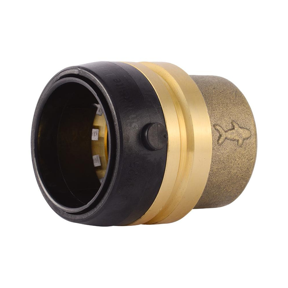 SharkBite UXL0435 - 1-1/4" Lead Free Brass End Cap