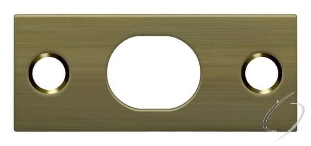 SP12EFB5 Strike Plate For Extension Flush Bolt; Antique Brass Finish