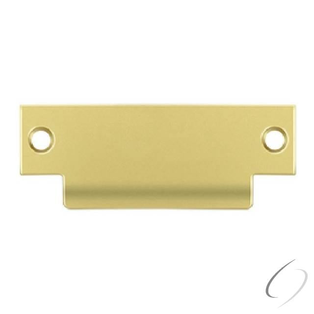 SPBDB478U3 T- Strike; 4 7/8" x 1-1/4"; Without Hole; Bright Brass Finish
