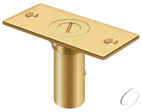 SPDP35S003 Dust Proof Strike with Safety Lock; Lifetime Brass Finish