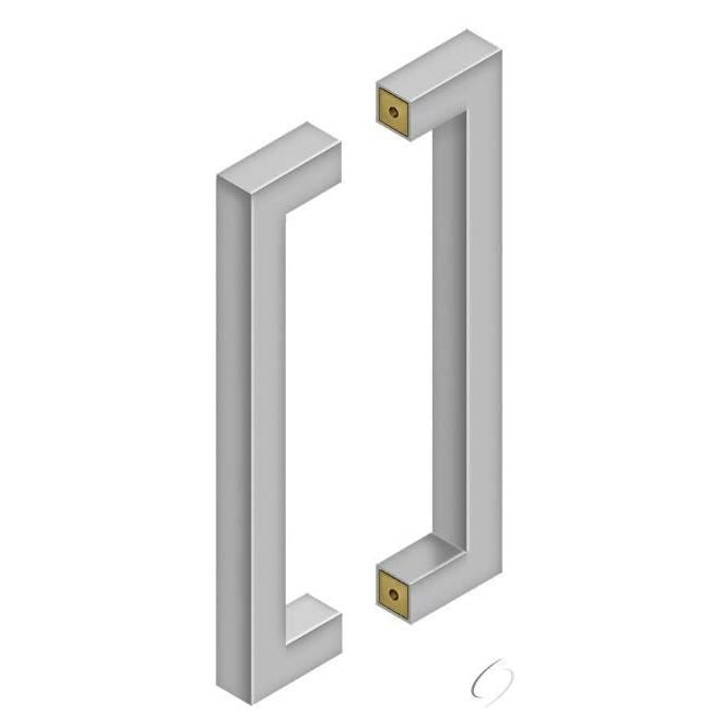 SSPBB1210U32D 12" Back to Back Contemporary Pull Satin Stainless Steel Finish