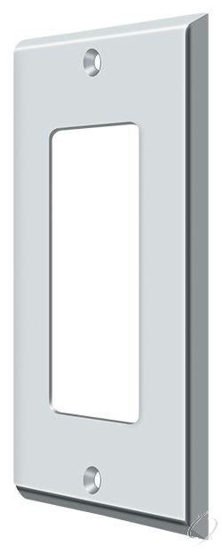 SWP4754U26 Switch Plate; Single Rocker; Bright Chrome Finish