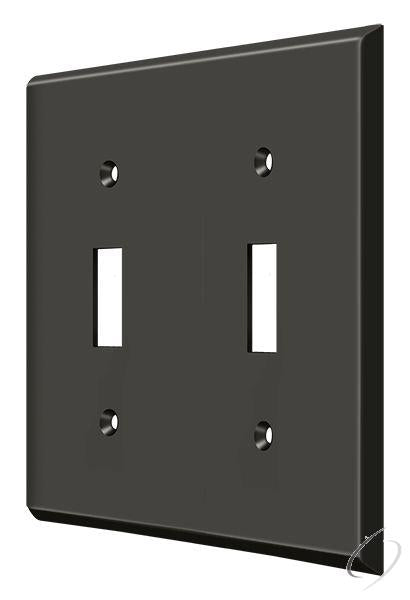 SWP4761U10B Switch Plate; Double Standard; Oil Rubbed Bronze Finish