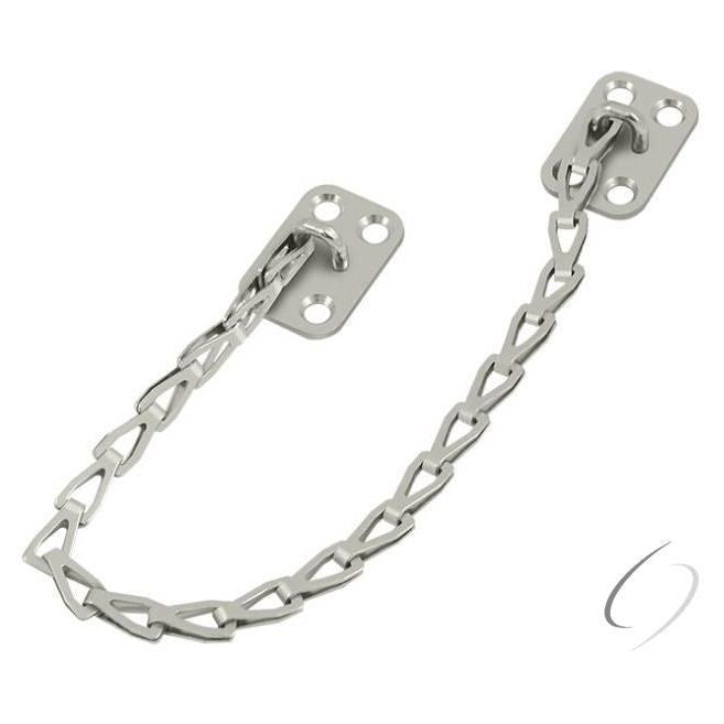 Transom Chain 12" Long; Satin Nickel Finish
