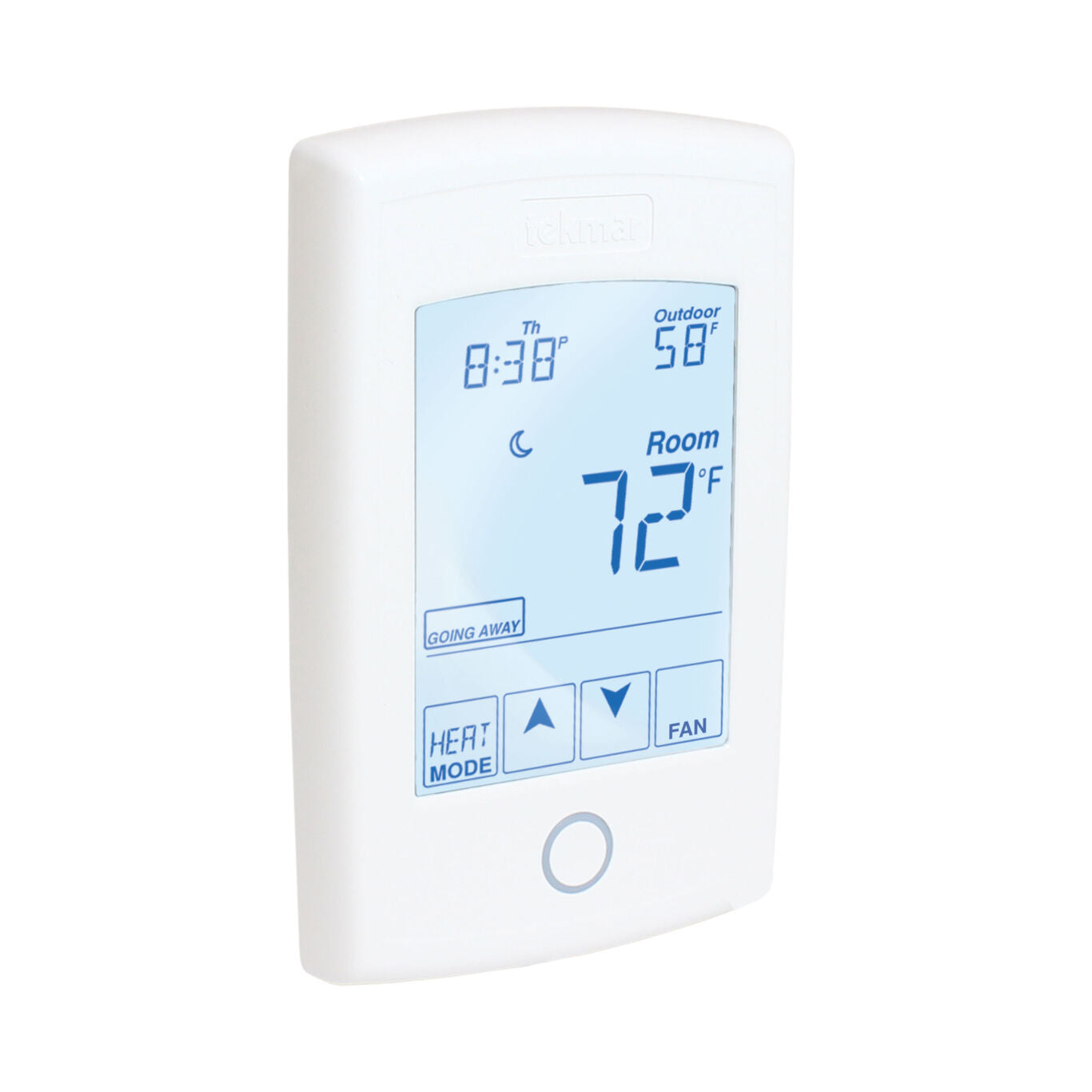 553 - tekmarNet Thermostat, Two Stage Heat, One Stage Cool, Fan