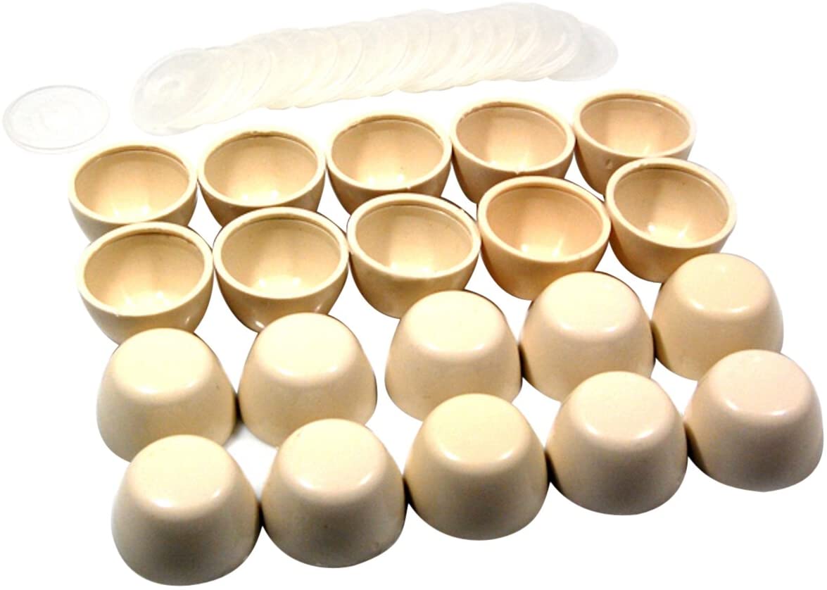 Toto THU098#03 - Bolt Cap Set (10 Caps and 10 Bases)