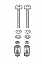 THU741-A - Mounting Hardware Tank To Bowl