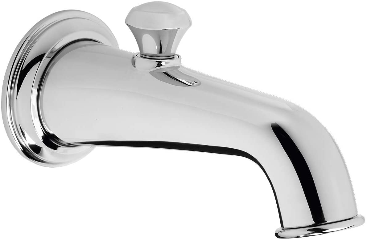 Toto TS220EV#CP - Vivian Diverter Wall Spout- Polished Chrome