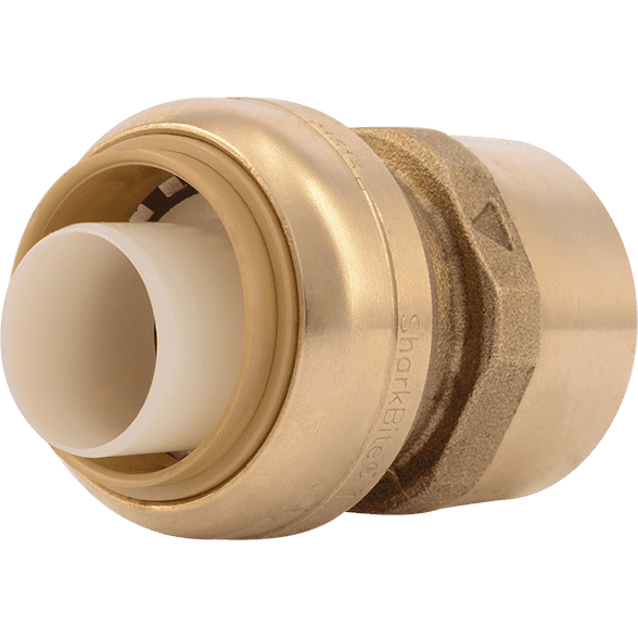 SharkBite U094LF - 1" SharkBite x 1" FNPT Straight Lead Free Adapter