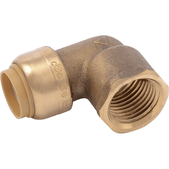 SharkBite U308LF - 1/2" SharkBite x 1/2" FNPT Lead Free Elbow