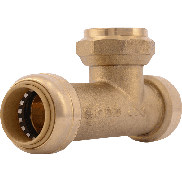 SharkBite U3486LF - 3/4" x 3/4" x 3/4" FNPT Female Center Lead Free Slip Tee