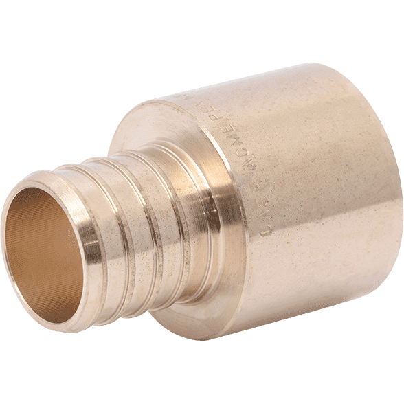 SharkBite UC605LF - 1" PEX x 1" Female Sweat Adapter - Lead Free Brass