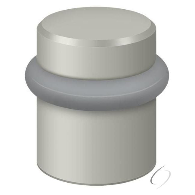 UFB4505U15 Round Universal Floor Bumper 1-1/2"; Satin Nickel Finish