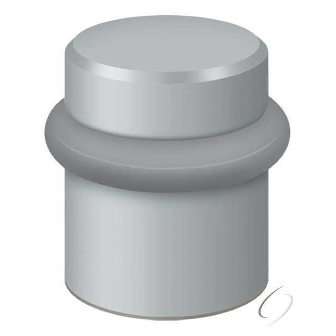 UFB4505U26D Round Universal Floor Bumper 1-1/2"; Satin Chrome Finish