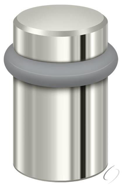 UFB5000U14 Round Universal Floor Bumper 2"; Bright Nickel Finish