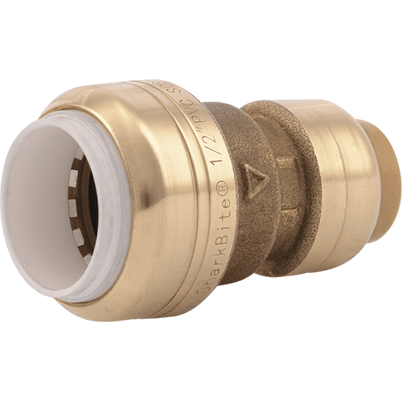 SharkBite UIP4008 - 1/2" CTS x 1/2" PVC Transition Coupling