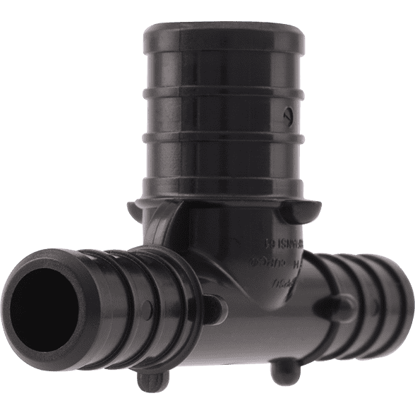 SharkBite UP408 - 1/2" x 1/2" x 3/4" Barbed PEX Reducing Tee