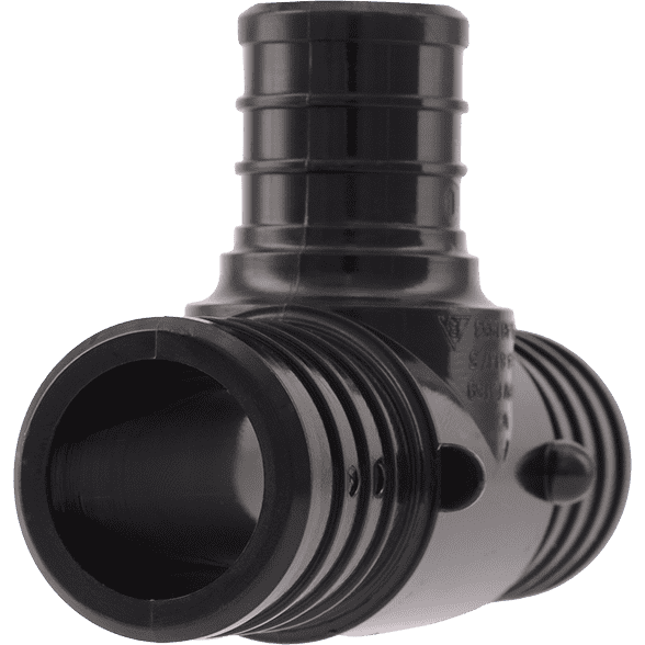 SharkBite UP416 - 1" x 1" x 3/4" Barbed PEX Reducing Tee