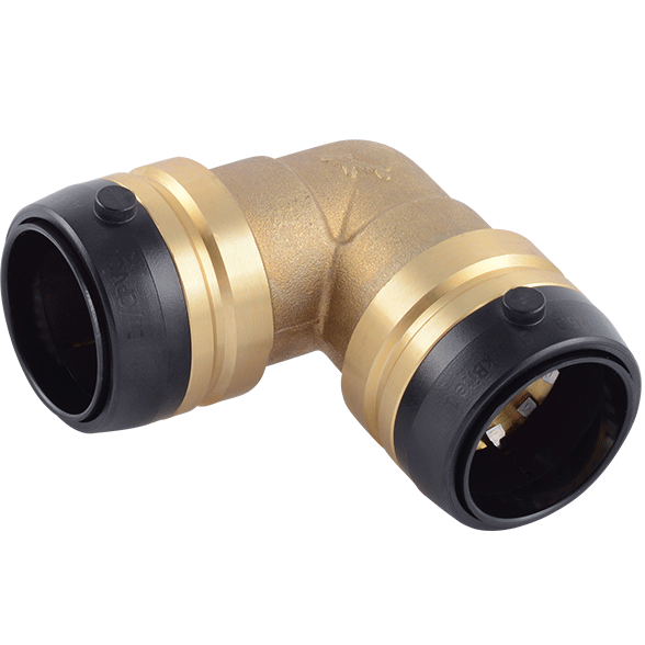 SharkBite UXL0235 - 1-1/4" x 1-1/4" Lead Free Brass Elbow