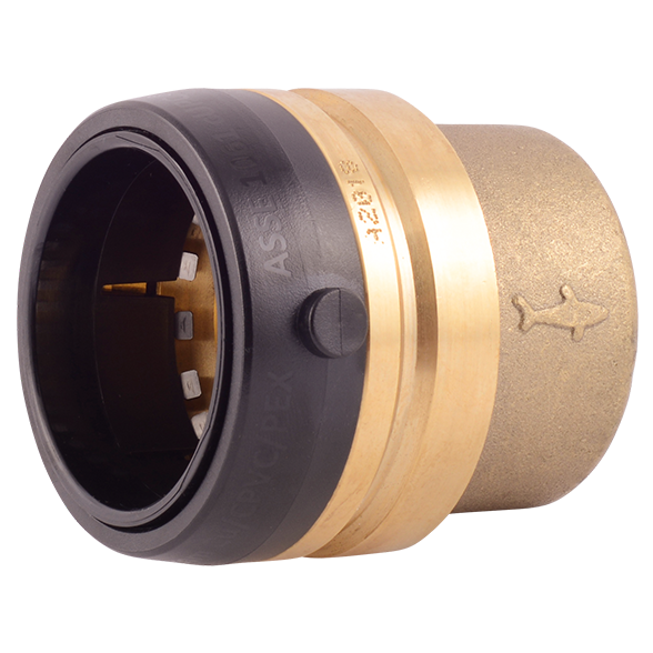SharkBite UXL0441 - 1-1/2" Lead Free Brass End Cap