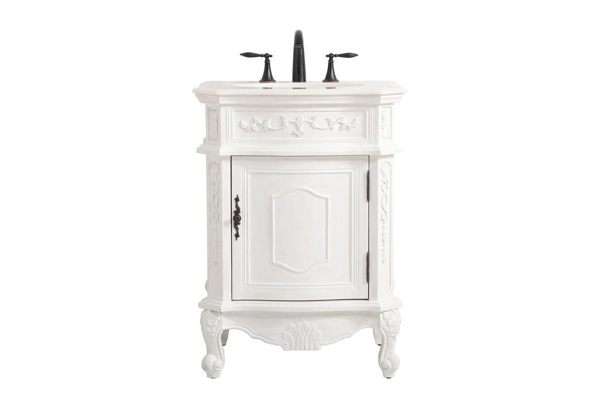 VF-1031AW 24" Single Bathroom Vanity in Antique White