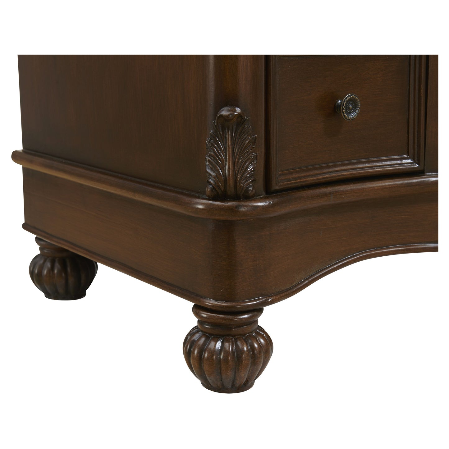 VF-1034 48" Single Bathroom Vanity Set in Teak Color