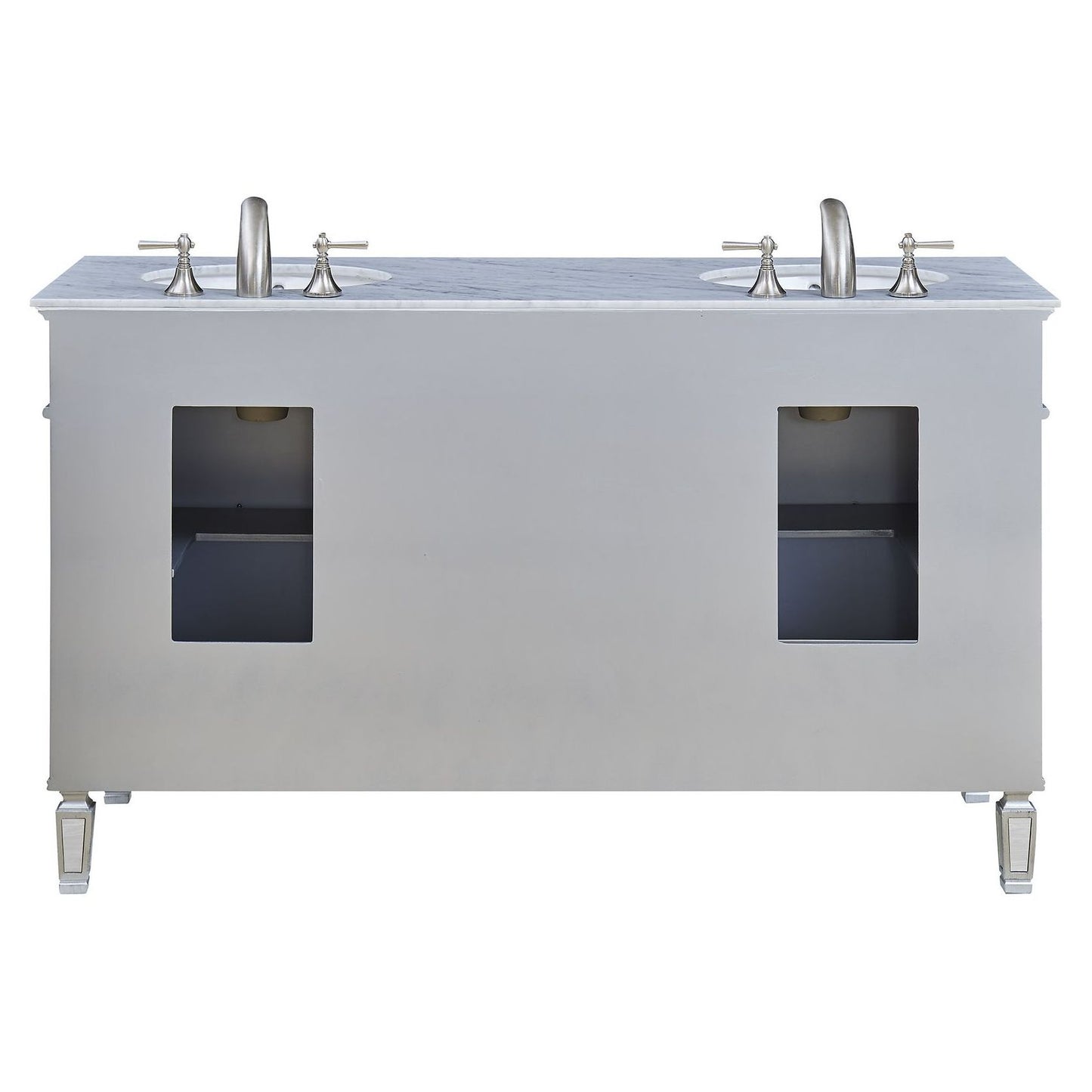 VF-1102 60" Double Bathroom Vanity