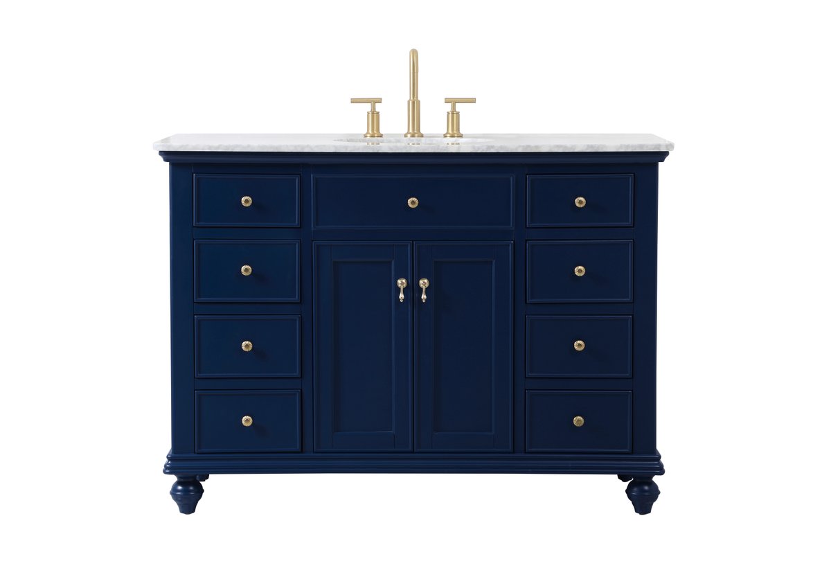 VF12348BL 48" Single Bathroom Vanity in Blue