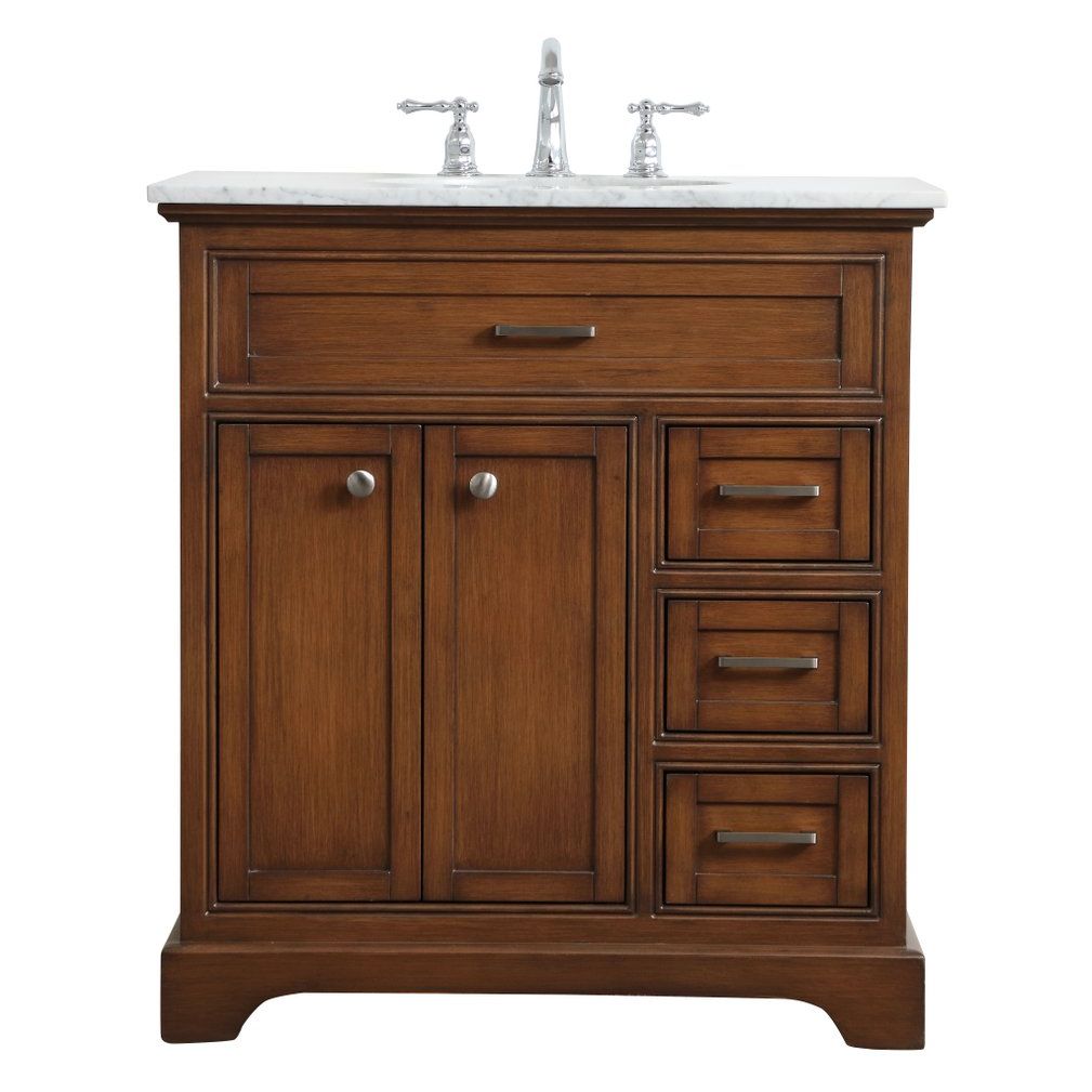 VF15032TK 32" Single Bathroom Vanity in Teak