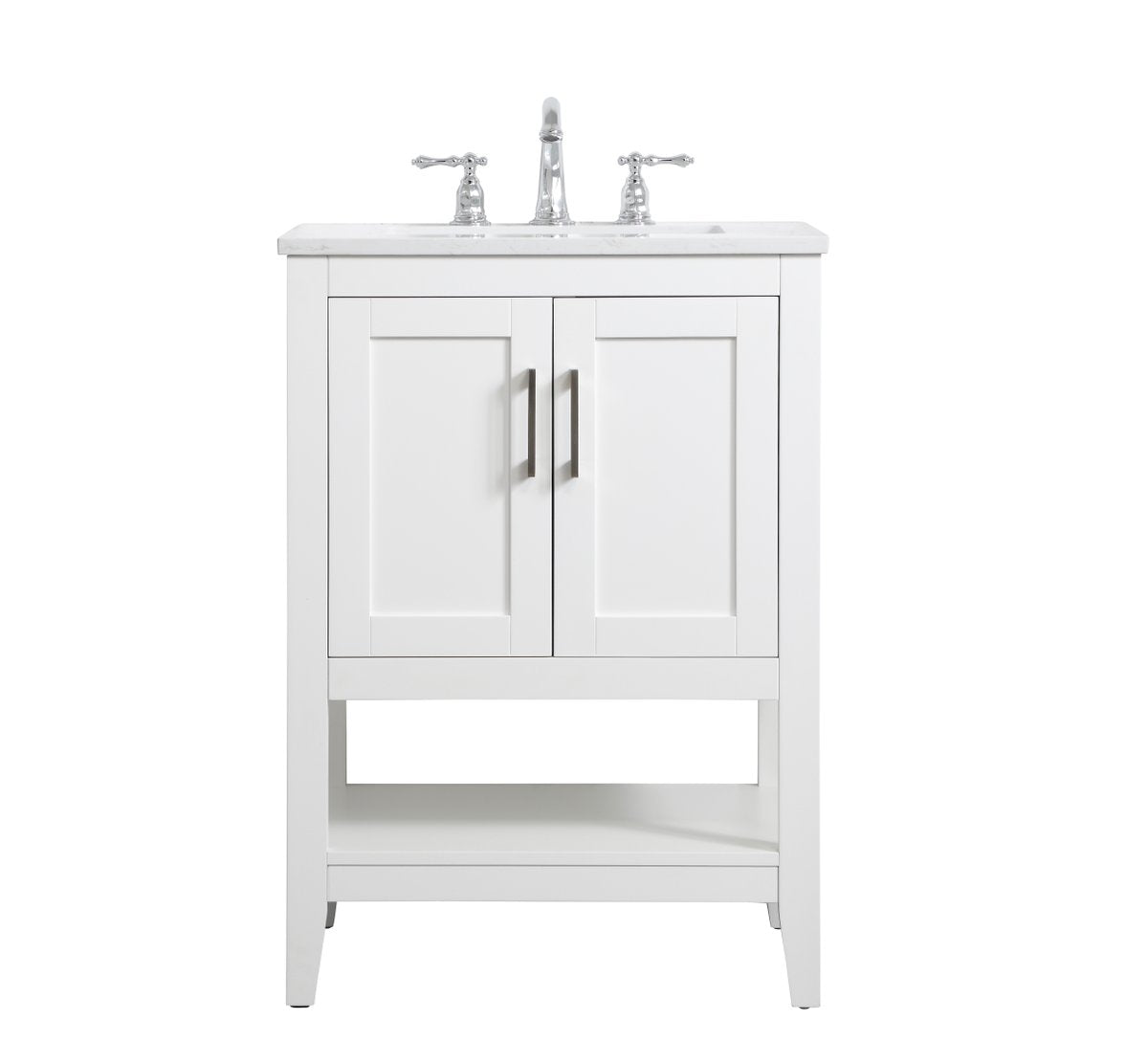 VF16024WH 24" Single Bathroom Vanity in White
