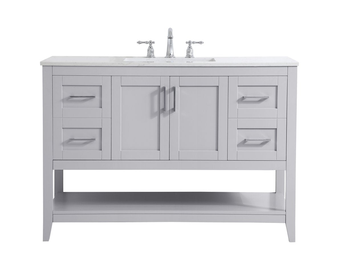 VF16048GR 48" Single Bathroom Vanity in Grey