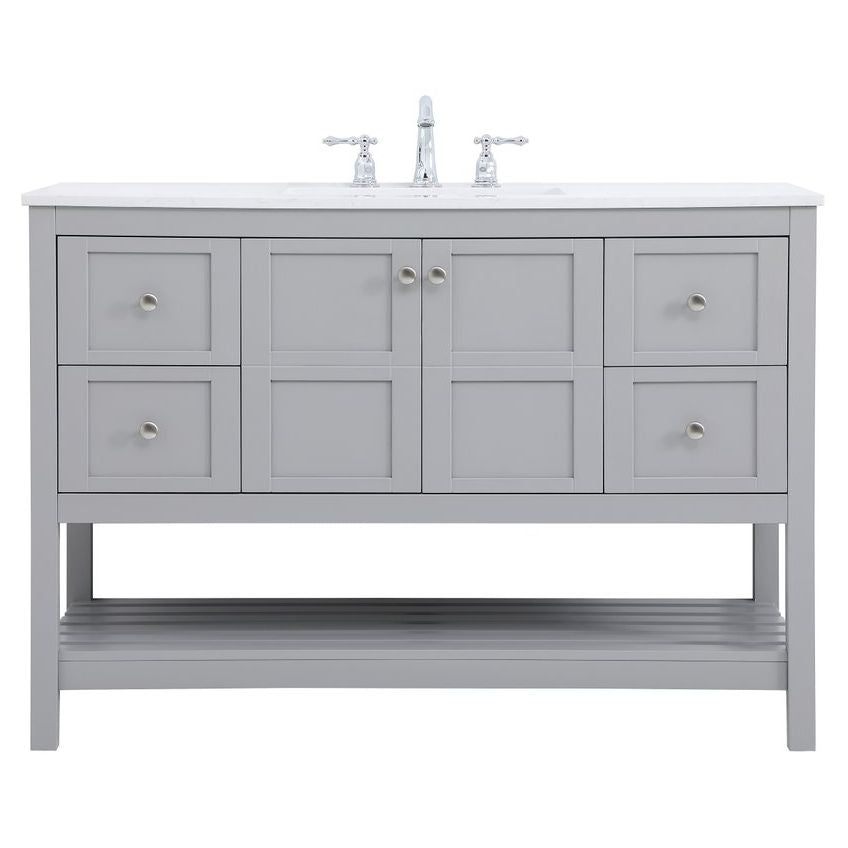 VF16448GR 48" Single Bathroom Vanity in Gray