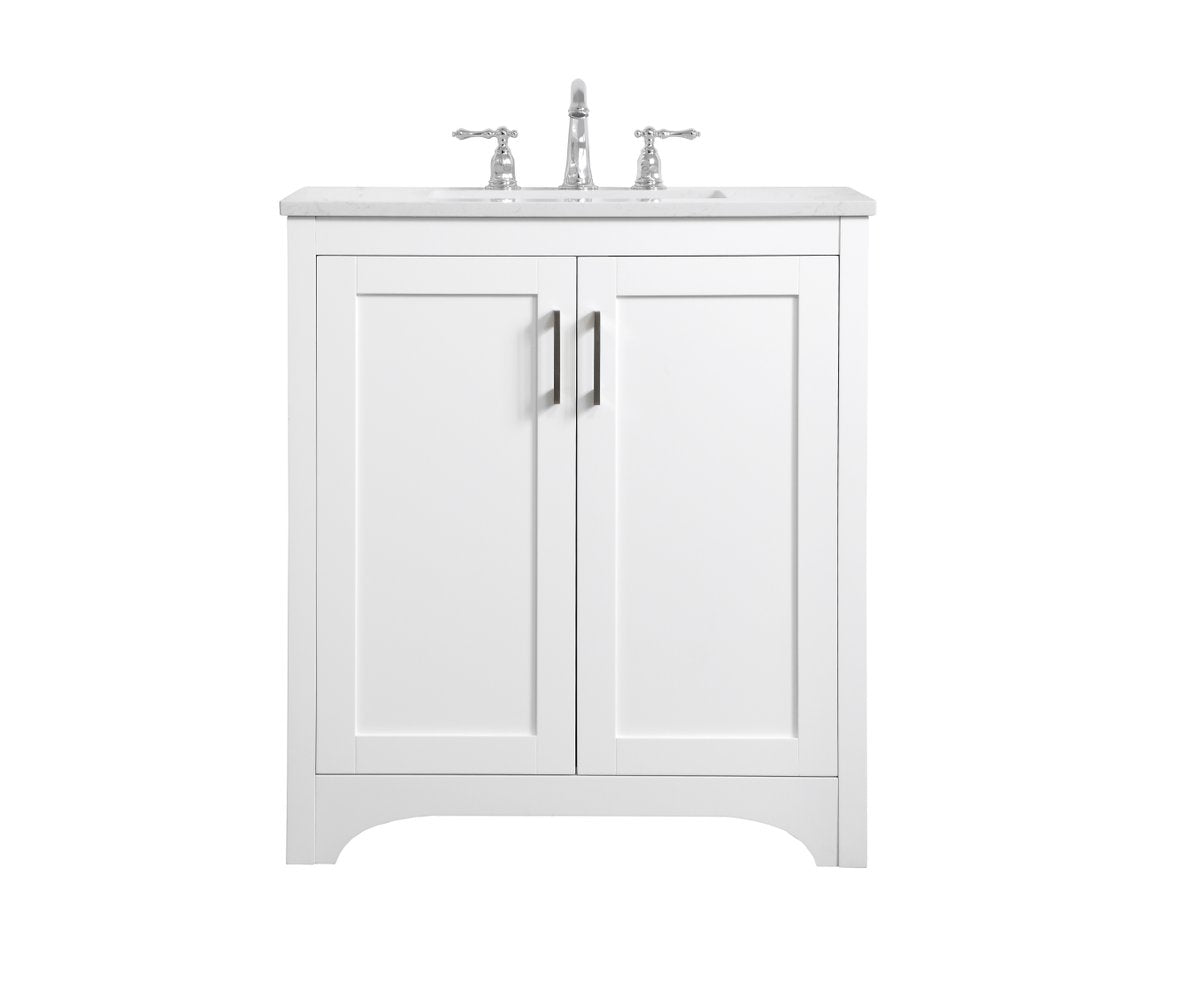 VF17030WH 30" Single Bathroom Vanity in White