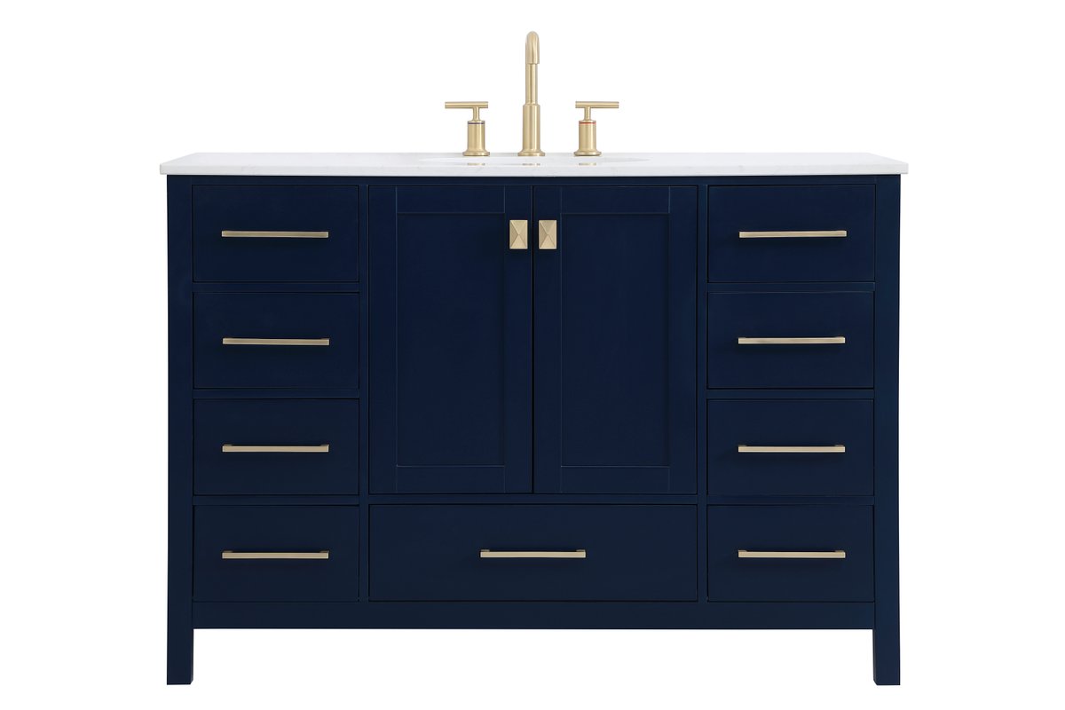 VF18848BL 48" Single Bathroom Vanity in Blue