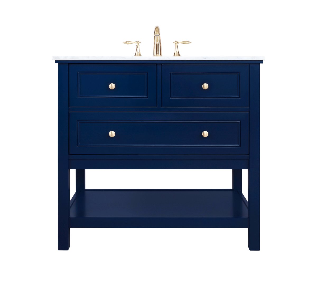 VF27036BL 36" Single Bathroom Vanity in Blue