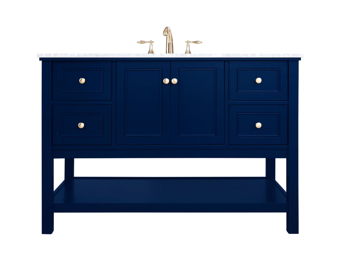 VF27048BL 48" Single Bathroom Vanity in Blue