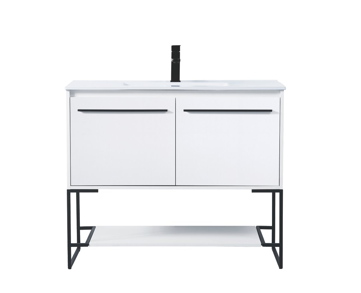 VF42048CG 48" Single Bathroom Vanity in Concrete Grey